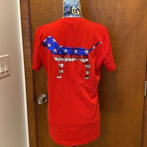 Pink , Victoria secret t shirt size small